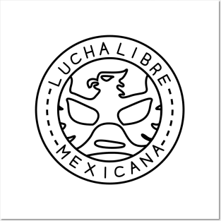 Lucha Logo#1mono Posters and Art